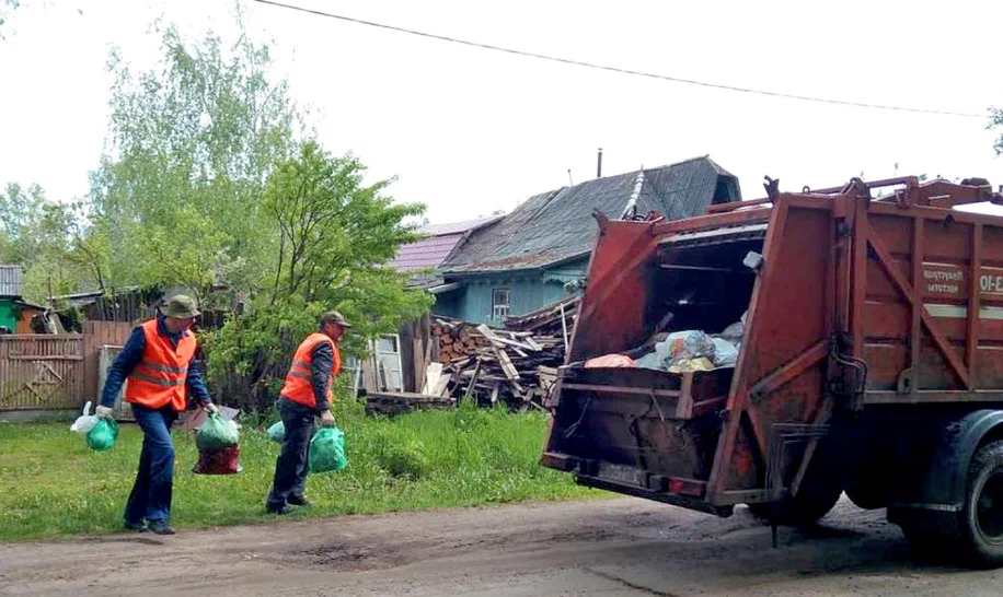 Вывоз мусора из частного дома в Махачкале в октябре