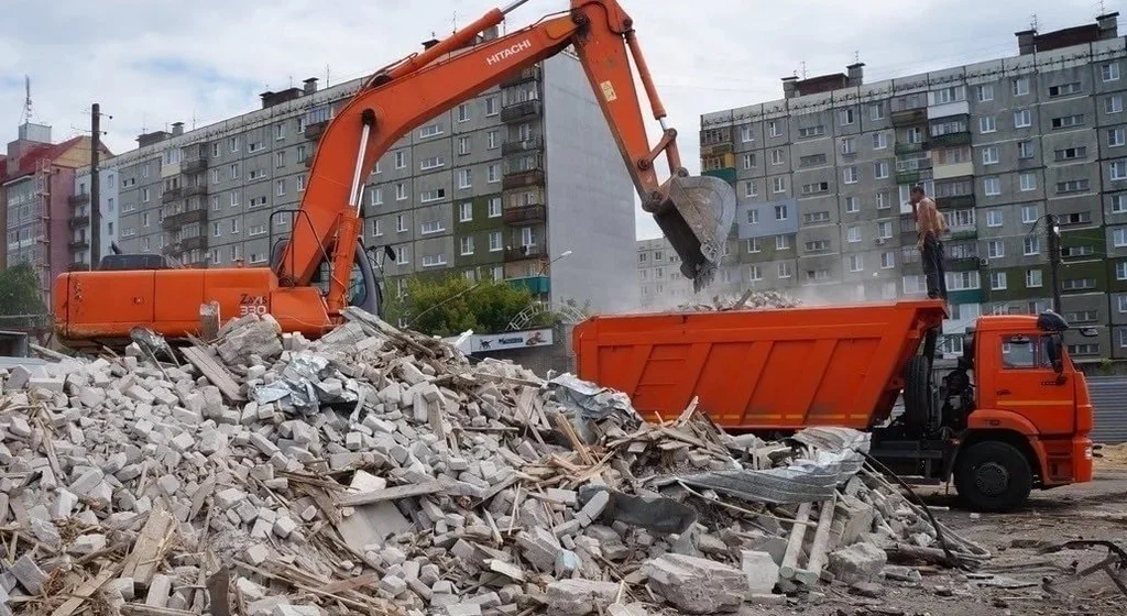 Профессиональный вывоз строительного мусора в Махачкале в октябре