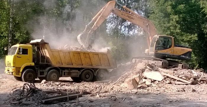Вывоз бетонного боя и ЖБИ отходов в Махачкале от ПроМусор, цена от 2796 руб., утилизация и переработка