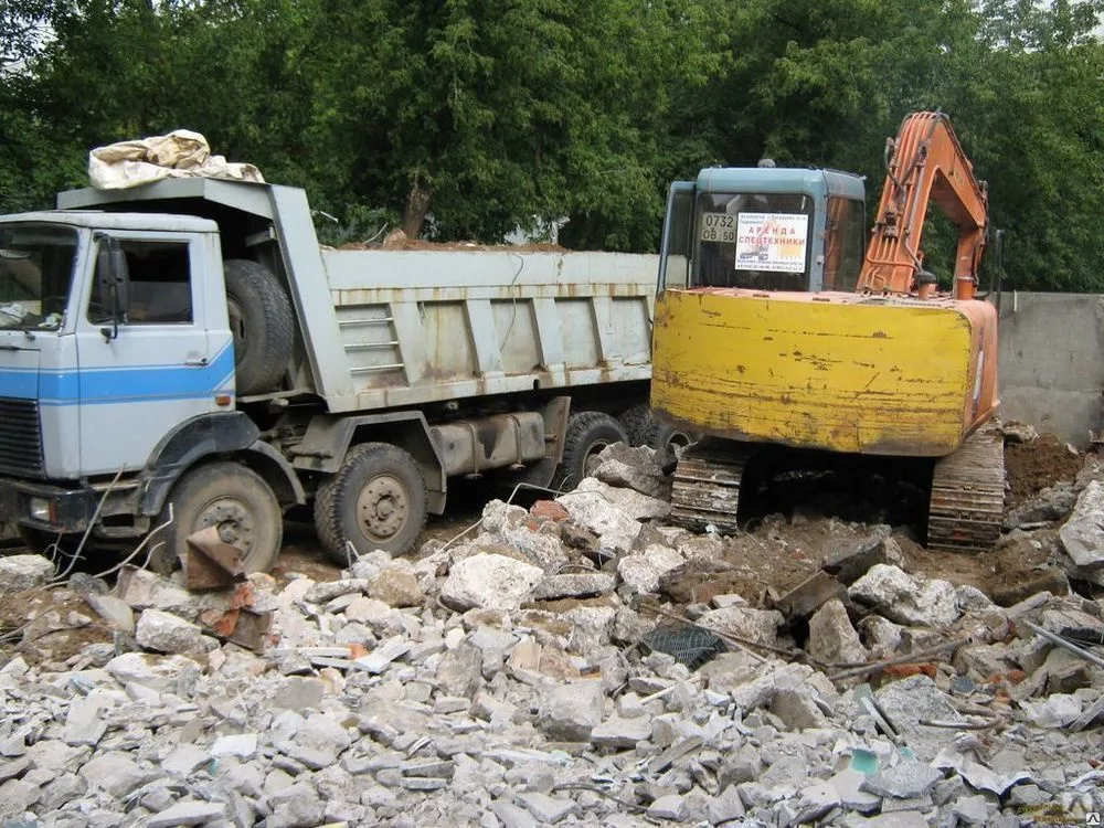 Вывоз бетонного боя и утилизация в Махачкале в октябре