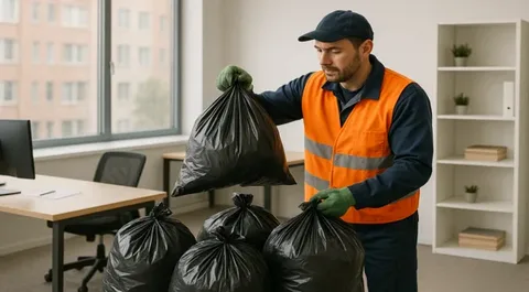 Уборка и вывоз мусора после мероприятий в Махачкале в октябре